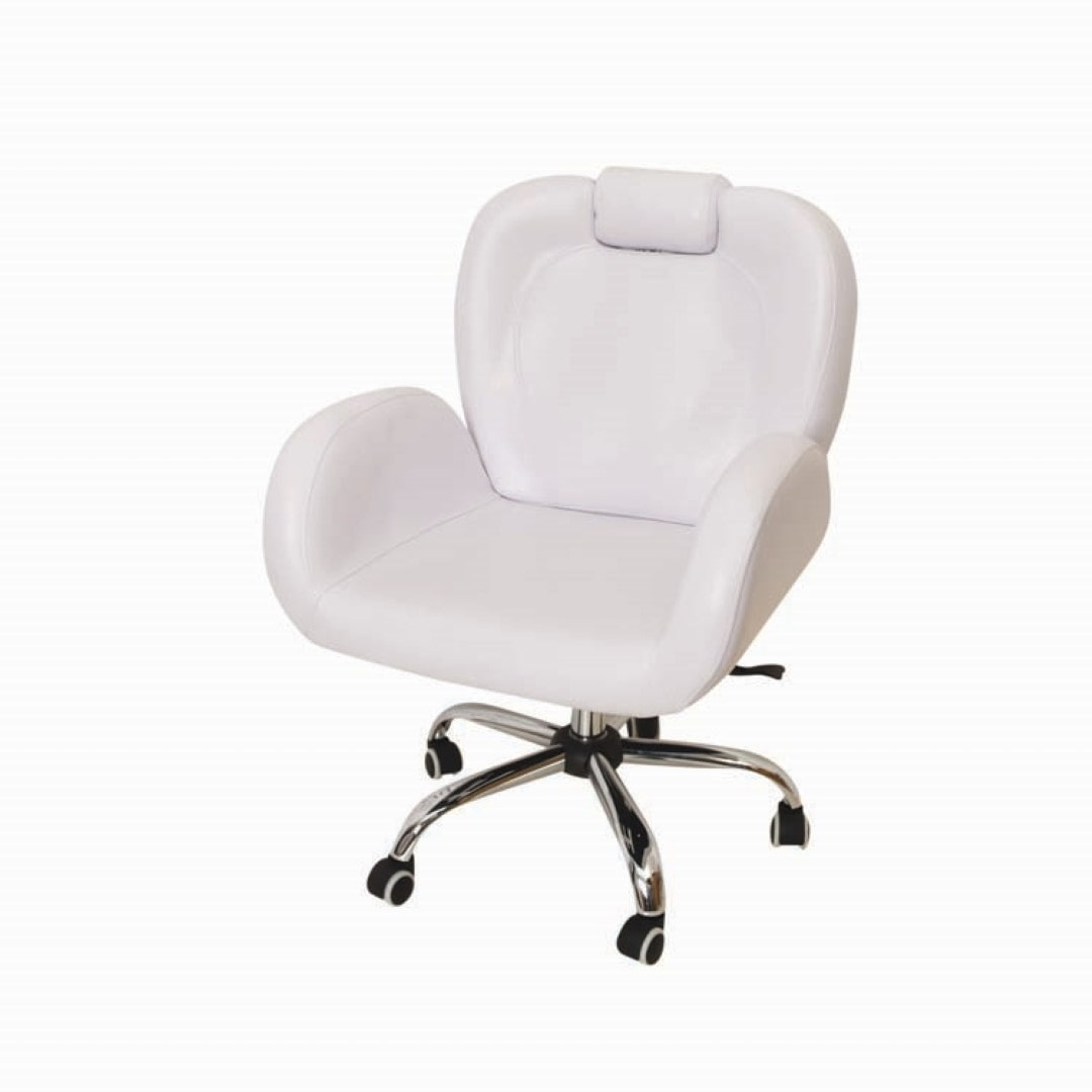 כיסא איפור עם גב מתכונן