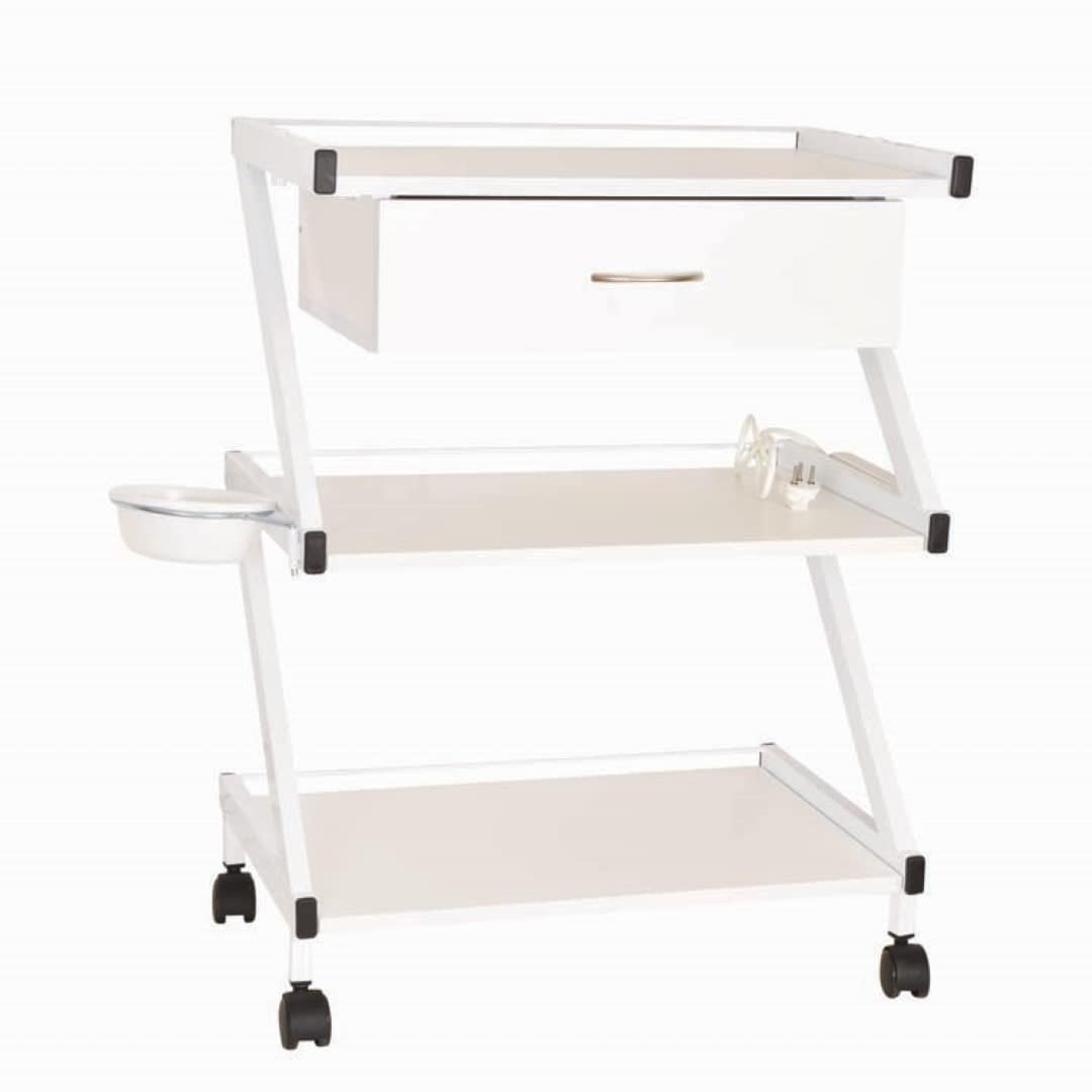 עגלה z מגירת עץ