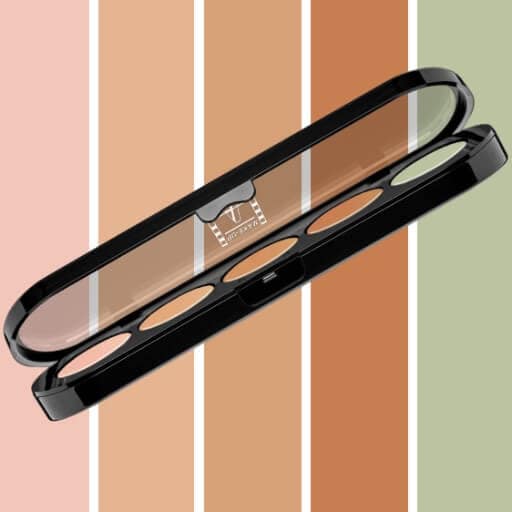 פלטה 5 צבעים קונסילר APC Clear skin