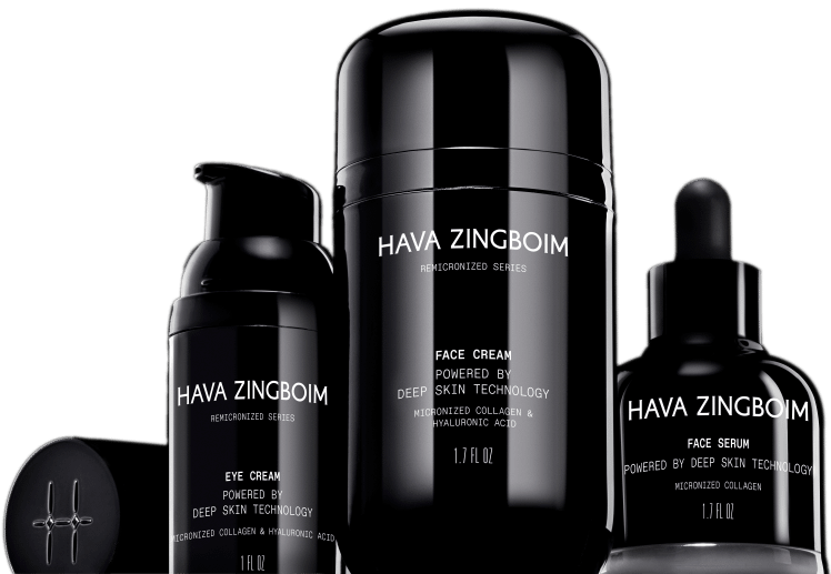 ערכת שלישיית רימקרונייז חוה זינגבויים REMICRONIZED +תיק מתנה