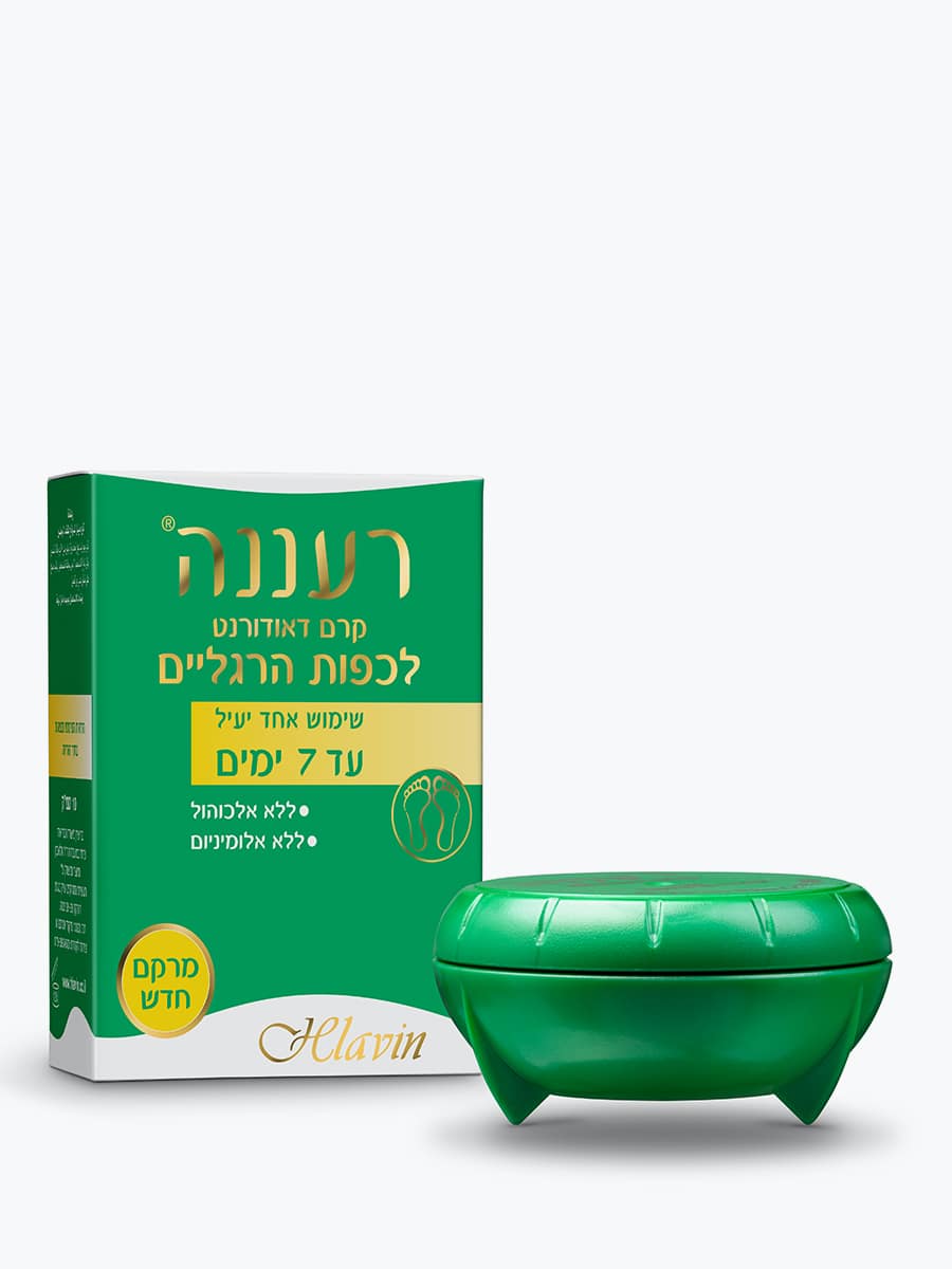 רעננה חלאבין קרם דאודורנט לכף הרגל